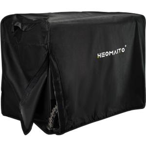 Generator Cover Heavy Duty Waterproof 25" Portable Generator Protection Cover 600D Universal for Most 3000-5000 Watt Portable Generators, 25L x 24W x 21H Black