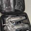 Ufree Professional Clippers and Trimmers Set, Cordless Hair Clippers for Men, Barber Clippers Set with Travel Case, Gray (22 Piece Set)