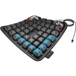 Electric Inflatable Wheelchair Cushions for Pressure reliefUlcer & Pressure Sore Prevention - Pain Relief Cushion for Extended Sitting Air Seat Cushions