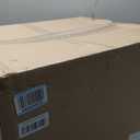 Pet Gate - 4-Panel Indoor Foldable Dog Fence for Stairs, Hallways, or Doorways - 72x24-Inch Retractable Wood Freestanding Dog Gates by PETMAKER (Gray) (4 Panel, Gray)