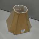 Tootoo Star Antique Octagonal Royal Bell Lamp Shade for Floor Lampshade and Table Lamp,(6.3x6.3) x(13x13) x10.8",Antique Gold