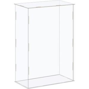 MECCANIXITY Acrylic Display Case Box Clear Dustproof Protection Showcase 8.3x4.3x12.2 Inch for Collectibles Display