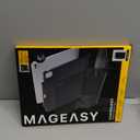 MAGEASY CoverBuddy for M5 & M4 iPad Pro 13" (2024-2025) - iPad Pro Case Compatible with Magic Keyboard for iPad Pro (M5 & M4), Enhanced Thickness & Heat Dissipation - New Black (Leather 5.05)