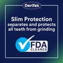 DenTek Comfort-Fit Dental Guard, Mouth Guard for Grinding Teeth at Night, Pack of 2 Guards & 1 Storage Case