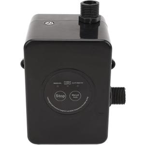 Water Pressure Booster Pump, 24V Portable Automatic Booster Pump, 100W 32LPM 25M Automatic Shower Water Pressure Booster with Smart Waterflow Switch, for Shower Kitchen (US) Water Pressure Booster Pump, 24V Portable Automatic Booster Pump, 100W 32LPM 25M Automatic Shower Water Pressure Booster with Smart Waterflow Switch, for Shower Kitchen (US)