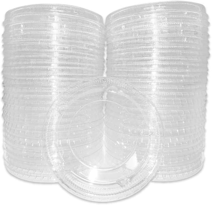 Flat Straw Slot Cold Paper Cup Lids | Cold Beverages | 1000 Pack | (12-24oz) (12-22oz)