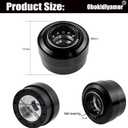 Obokidlyamor Replace Quick Release Adapter Steering Wheel Replace Panel For MOZA R21/R16/R9 V2/R5/R3 Bundle Gaming Racing Wheel;70mm 6-hole steering wheel kit (Quick Release)