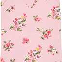 Blueberry Pet 2023 New Spring Scent Inspired Rose Flower Crew-Neck Pullover Dog Sweatshirt in Baby Pink, Back Length 20", Pack of 1 Clothes for Dogs