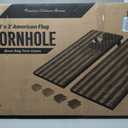 GoSports Portable Cornhole Sets, 8 Styles Choose 4 x 2 ft or 3 x 2 ft - Boards Include 8 Bean Bags, Travel Case, and Game Rules