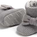COSANKIM Newborn Baby Girls Boys Boots Soft Anti-Slip Sole Warm Winter Snow Booties Toddler Infant Prewalker Shoes