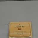 Amolliar Mason Jar Foaming Soap Dispenser Lids, Plastic Pump Rustproof Stainless Steel Lid, Refillable Hand Soap, Kitchen Rustic Farmhouse Decor, Bathroom Accessories, Waterproof Labels, Bronze 2 Pack