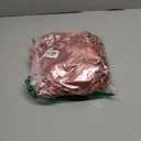 Pink Birthday Balloons Decorations Rose Gold Birthday Balloon Letters Banner with 6 Pcs Star Balloons Pink Artificial Rose Petals 24 Flameless LED Candles for Room Bday Party Decorations Supplies