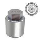 JL 710 for 27mm Nuts, Wheel Locking Nut Key for Jeep (JL) Dodge, Wheel Lock Nut Socket Adapter Anti-Theft Lug Nut Removal Tool, Anti-Theft Screw Remover