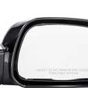Dependable Direct Right Passenger Side Unpainted Power Operated Non-Heated Non-Folding Door Mirror Compatible with USA Built Toyota Camry (2002 2003 2004 2005 2006) - TO1321167