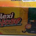 Flexi Hose Plus Expandable Garden Hose with 8 Function Nozzle, 150FT - Lightweight Retractable Garden Hose, Water Hose - No-Kink Flexibility, 3/4 Inch Solid Brass Fittings Includes Hook & Bag
