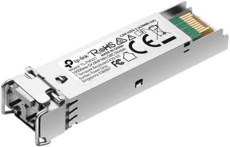 TP-Link Gigabit SFP Module | 1000Base-SX Multi-Mode Fiber Mini GBIC Module | Plug and Play | LC/UPC Interface | Up to 550/220m Distance (TL-FM321)