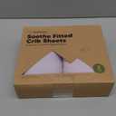 KeaBabies 2-Pack Organic Crib Sheets for Boys, Girls - 52x28 Fitted Crib Mattress Sheet Neutral, Breathable Jersey Cotton Cover for Baby Bed, Toddler Mattress, Soft & Cute Prints (Thistle)