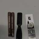 Striking Viking 2 Pack Beard Pencil Filler for Men with 4 Tips - Waterproof Formula Facial Hair Filling Kit with Brush Beard Filler Pen Kit - Dark Brown
