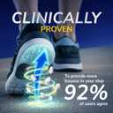 Dr. Scholl's 24-Hour Energy Multipurpose Insoles, Returns Energy with Every Step, Relieves Foot Pressure & Tired Achy Feet, Memory Foam & Gel Insert, Men's Shoe Size 8-14, 1 Pair