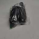 Women's Leather Wedge Heel Slip On Booties Comfort Round Toe Non Slip Platform Ankle Boots Casual Shopping Walking Loafers (8, Black-velvet)