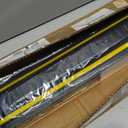 1.25"H Garage Door Threshold Seal, 2 Pcs, Total 8.3 FT with Adhesive Strips
