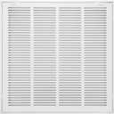 20"W x 20"H [Duct Opening Size] Steel Return Air Filter Grille - Removable Face/Door for 1 inch Filters -HVAC Vent Cover Grill - White [Outer Dimensions: 22 5/8"W X 22 5/8"H]