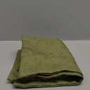 MIULEE Pack of 2 Decorative Outdoor Solid Waterproof Throw Pillow Covers Christmas Faux Linen Garden Farmhouse Cushion Cases for Patio Tent Balcony Couch Sofa 16x16 Inch Dark Green