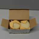 Beeswax Pillar Candles, 3x3 Inch White Hand-Rolled Honeycomb Pillar Candle Set of 2 - Dripless and Smokeless, Approx 9 Hours Hurn for Home Decor, Party, Wedding, Dinner