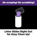 ARM & HAMMER Clump & Seal SLIDE Platinum Multi-Cat Clumping Cat Litter, 14-Day Odor Control, EZ Clean Technology, 18 lbs  No Scrubbing, Powerful Odor Eliminator