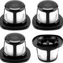 3061 3079 Filter Replacement for Bissell PowerLifter Pet Filter and Adapt Ion Filter, Compatible with 2286 2286A 2482 3079 2387, Compare to Part #1616323 1616322 1617684 (4 Pack) LUXRILIX