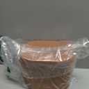 Leather Make Up Bags With Compartments, Brown travel Cosmetic Bags for Women, Parallel Makeup Travel Bags Organizer Equipped With a Detachable Divider