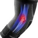APOYO Elbow Brace for Tendonitis and Tennis Elbow, Compression Sleeve for Arthritis, Workouts, Reduce Joint Pain During Fitness Activity (X-Large)