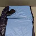 Large Foldable Dog Pool 75x16, EPN Heavy Duty Hard PVC Collapsible Dog Pool for Large Dogs and Kids, Leakproof Non-Slip Pet Wading & Bathing Tub with Drain, for Indoor & Outdoor Use