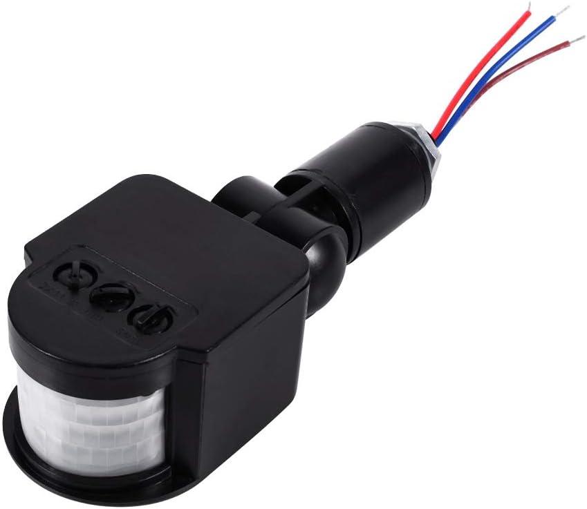 Motion Sensor Replacement,LED Outdoor 90~250V 180 Degree Security Infrared PIR Motion Sensor Detector Wall Light Switch
