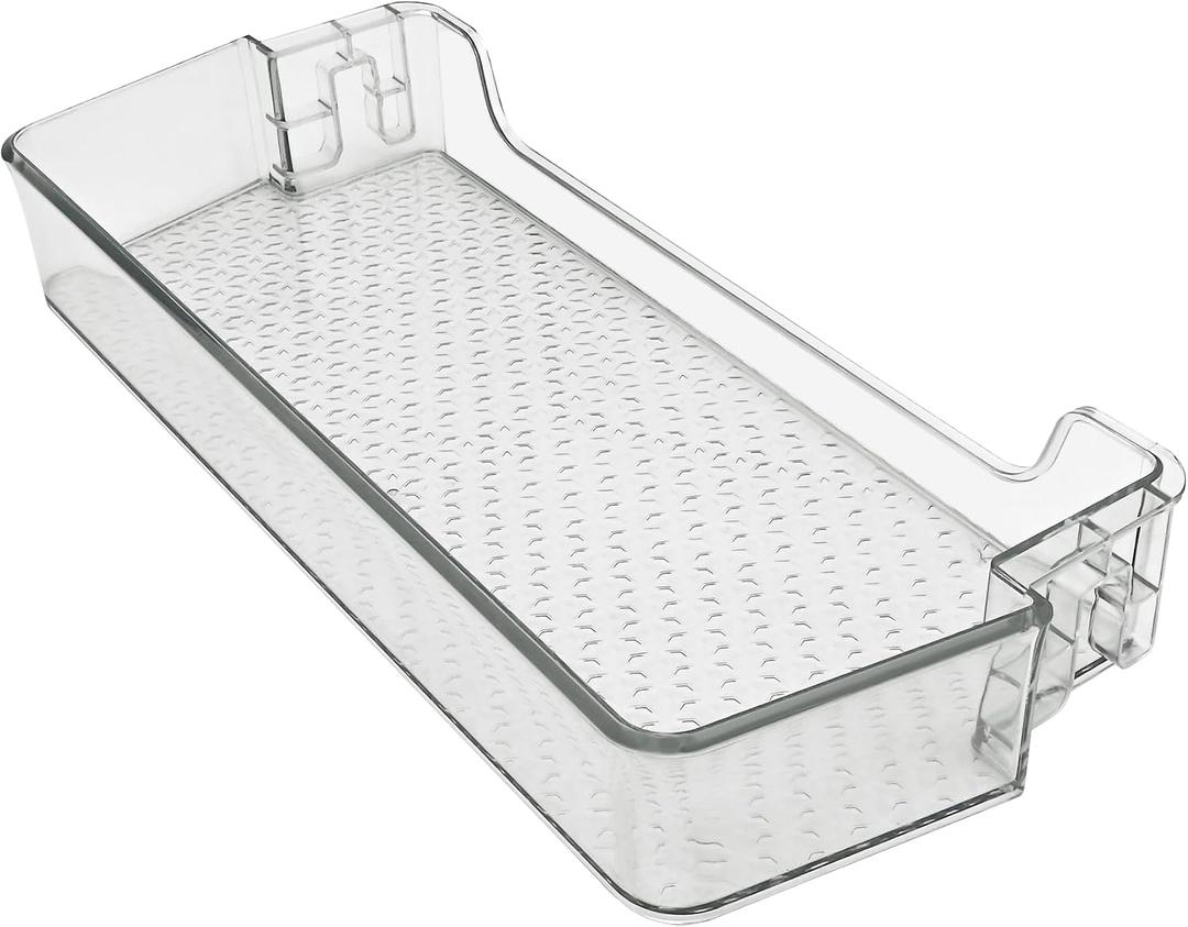 K2172116 Refrigerator Upper Door Bin Shelf 16 in Compatible with Hisense Refrigerator Door Bin HRB171N6ASE, HRB171N6BSE, HRB171N6AWE, HRB171N6ABE, MRB172N6AWE, RB17A2CWE. Part No: B05112366. 1-Year.