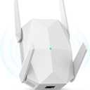2026 AX3000 WiFi 6 Extender Signal Booster, Multi-Link Connectivity Internet Extender WiFi Booster for Home, Dual Band Long Range WiFi Repeater, Up to 19000 Sq. Ft. (White)