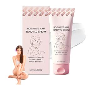 No Shave Hair Removal Cream, No Shave Hair Remover for Women, Fast and Gentle, Moisturizing & Nourishing Formula for Sensitive Skin
