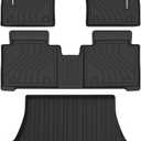 WENNEBIRD All Weather Floor Mats & Cargo Liner for 2023-2026 Lexus RZ 300e, RZ450e, Platinum TPE Anti-Slip Waterproof Liners - 4-Pc Set