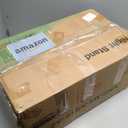 VECELO Nightstands Set of 2, Mid Century Modern End Bedside Table, Night Stand with Storage Drawer and 2 Tiers Open Shelf for Small Place, Bedroom, Living Room, Easy Assembly, Grey