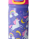 Reduce Hydrate Pro Kids 14oz Stainless Steel Insulated Water Bottle w/Straw – Spill Proof Tumbler for Kids – 30 Hour Cold Retention – Dishwasher Safe Leak-Proof Design - Unicorn Magic