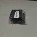 18650 Battery Case Holder, 3 Pcs 4 Slots x 3.7V 14.8Volt DIY Battery Storage Box, in Series Black Plastic Batteries Case for 4 x 18650 Ltvystore