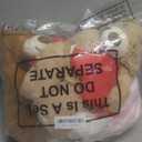 4 Pcs Valentine's Day Love Stuffed Plush Gift, Cute Day Bear Stuffed Plush with Holding Heart, Animal Love Toys Sweet Romantic Valentines Hugging Gift for Couples Wife Husband