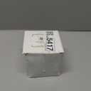 PAPER FAIR 4 Inch Christmas Wired Ribbon for Wreath Crafts, 4'' x 6 Yds (18 Feet), Extra Wide Xmas Wired Metallic Gold Birch Pattern Ivory Faux Fur Ribbon for Garland, Swags