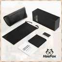 Oversized Polarized Sunglasses for Women Men Classic Trendy Stylish Square Shades UV400 Protection with Case SG521