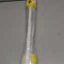 3 Pieces Long Handle Sponge 22.4'' Back Sponge on a Stick Body Brush Handled Washer Scrubber for Foot Body Limited Motion(Yellow)