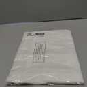 Snowflake Embroidered White Christmas Table Runner - Ideal for Christmas Decor, Rustic Farmhouse Holiday Decor, and Winter Wonderland Table Decorations - White (14 x 72 Inches Long)