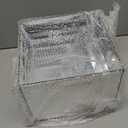 Geelin 6 Pack Acrylic Risers for Display Acrylic Cube Boxes Risers Display Stands with Hollow Bottoms Decorative Stand for Jewelry Candy Table Decor 6 Sizes(Silver, 3 to 8 Inch, Square)