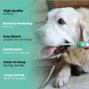 Dog Toothbrush | No-Vibration or Noise, Electrolytic Technology | Improves Oral Health & Reduces Bad Breath | Cleaning Brushing Kit | No Toothpaste Needed | Dog Teeth Cleaning Kit