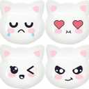 (4 Pcs) Reusable Gel Ice Pack, Boo Boo Ice Pack, Cute Ice Pack for Injuries, Breastfeeding, Wisdom Teeth, Pain Relief, Fever, Headaches