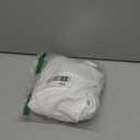 Viottiset Women's Bandeau One Piece Swimsuit Strapless Tie High Cut Out Bathing Suit (Large, White)